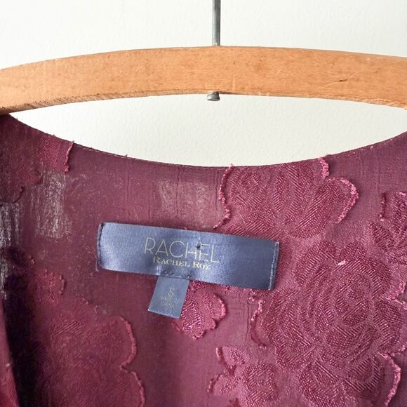 Rachel‎ Roy September Aubergine Dress S - Picture 3 of 5